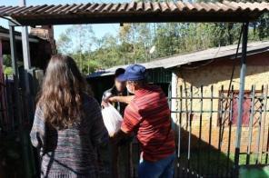 As entregas de cestas básicas às famílias em vulnerabilidade social continuam