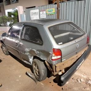 Acidente de trânsito com carro capotado na noite da segunda em Cruz Alta 