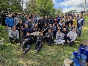 CRUZ ALTA>Incêndio destrói residência; Membros de Igreja atuam na reconstrução