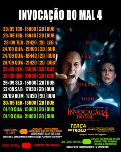 DOMINGO: Confira a programação de filmes  no Cine Globo de Cruz Alta