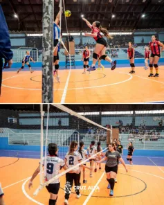 Escola Gabriel Miranda lidera pódios do voleibol no JEM 2026