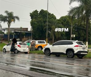 MAIS UMA VEZ > Colisão traseira é registrada na ERS-342, em Cruz Alta