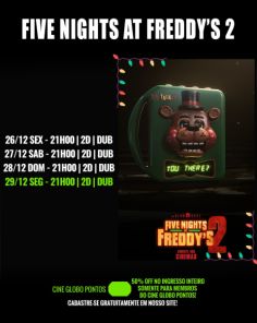 DOMINGO: Confira a programação de filmes  no Cine Globo de Cruz Alta