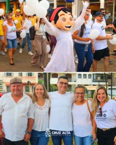 JANEIRO BRANCO> Caminhada pela Saúde Mental reúne autoridades e comunidade