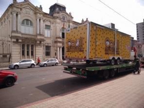 A chegada do Castramóvel em Cruz Alta