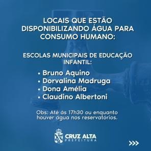 LISTA ATUALIZADA: instituições, empresas e igrejas disponibilizam água