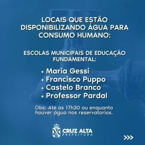 LISTA ATUALIZADA: instituições, empresas e igrejas disponibilizam água