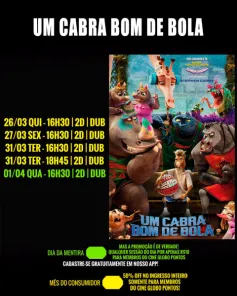 DOMINGO: Confira a programação de filmes  no Cine Globo de Cruz Alta
