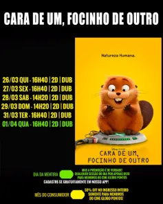 DOMINGO: Confira a programação de filmes  no Cine Globo de Cruz Alta