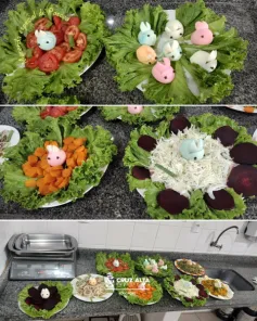 Merenda especial de Páscoa marca semana temática nas escolas de Cruz Alta