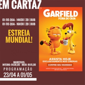 CINEMA: Confira os filmes em Cartaz neste sábado em Cruz Alta