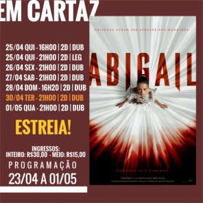 CINEMA: Confira os filmes em Cartaz neste sábado em Cruz Alta