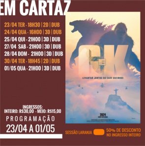 CINEMA: Confira os filmes em Cartaz neste sábado em Cruz Alta