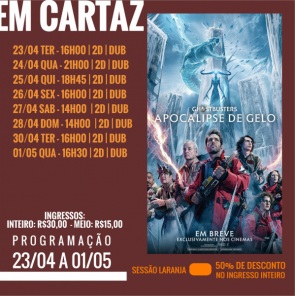 CINEMA: Confira os filmes em Cartaz neste sábado em Cruz Alta