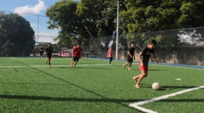 PRAÇA POLIESPORTIVA DO BAIRRO DE FÁTIMA> Entrega é hoje às 10h da manhã