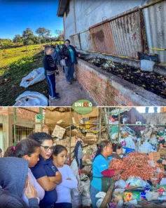 Visita de estudantes à UNICCA reforça educação ambiental em Cruz Alta