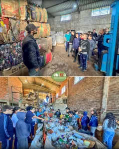 Visita de estudantes à UNICCA reforça educação ambiental em Cruz Alta