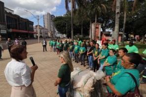  Cooperativa Única e Prefeitura de C. Alta assinam contrato da coleta seletiva