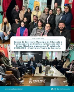 FesTeatro 2026 amplia participação de escolas e prepara quinta edição