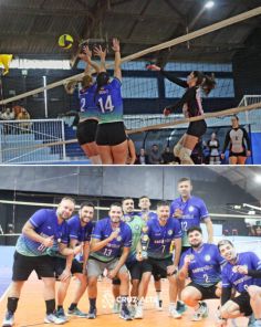 Cruz Alta sediou uma das etapas da Liga Gaúcha de Vôlei no Ginásio Municipal