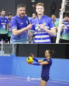 Cruz Alta sediou uma das etapas da Liga Gaúcha de Vôlei no Ginásio Municipal
