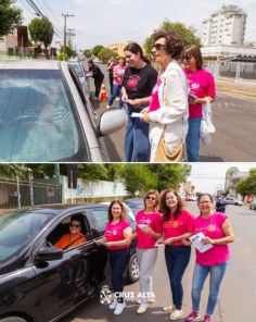 Cruz Alta realiza Blitz do Outubro Rosa e reforça mensagem de prevenção