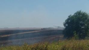 Incêndio é registrado em Lavoura às margens da RST-481 em Fortaleza dos Valos