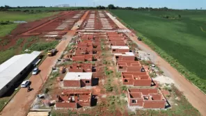 Obras do Loteamento Lírios do Campo avançam em ritmo intenso em Cruz Alta 