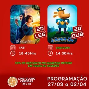 CINEMA: Confira os filmes em Cartaz neste sábado em Cruz Alta