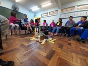 Escola Maria Bandarra realizou no sábado o evento Vem pra roda 
