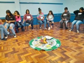 Escola Maria Bandarra realizou no sábado o evento Vem pra roda 