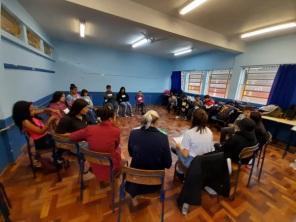 Escola Maria Bandarra realizou no sábado o evento Vem pra roda 