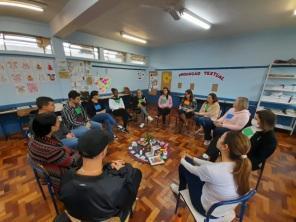 Escola Maria Bandarra realizou no sábado o evento Vem pra roda 