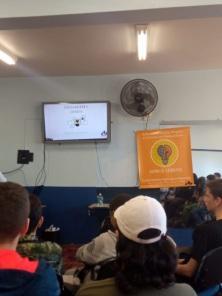 Palestra sobre Relacionamentos Abusivos é realizada na Escola Maria Bandarra