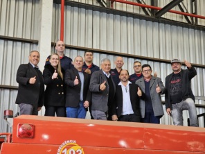 Deputado Brito Intermedia Doação de Viatura dos Bombeiros para Salto do Jacuí