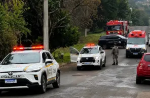 Artefato explosivo mobiliza Esquadrão antibombas e isola rua em Cruz Alta