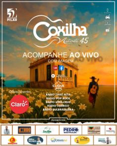 COMEÇA HOJE>Coxilha Nativista será transmitida nas rádios Cruz Alta e Pop Rock
