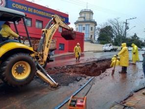 Corsan está trabalhando para reestabelecer falta de água em Cruz Alta