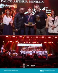 40ª COXILHA PIÁ>Fase local apresentou classificados para a noite estadual hoje