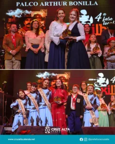 40ª COXILHA PIÁ>Fase local apresentou classificados para a noite estadual hoje