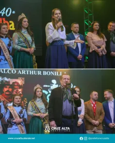 40ª COXILHA PIÁ>Fase local apresentou classificados para a noite estadual hoje