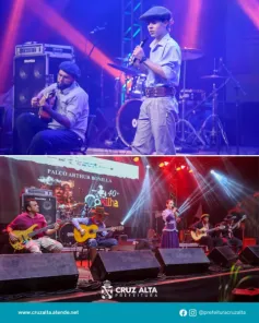 40ª COXILHA PIÁ>Fase local apresentou classificados para a noite estadual hoje