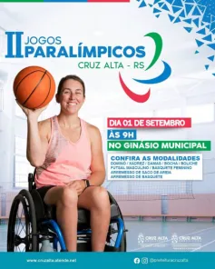 DIA 01º> II Jogos Paralímpicos de Cruz Alta promovem inclusão e superação