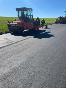 PEJUÇARA> Obras na ERS-553 avançam com foco nos trechos mais críticos
