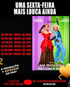 CINEMA: Confira os filmes em Cartaz neste sábado em Cruz Alta