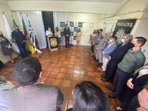 Empossados novos delegados da DEAM e DECRAB em Cruz Alta