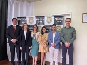 Empossados novos delegados da DEAM e DECRAB em Cruz Alta