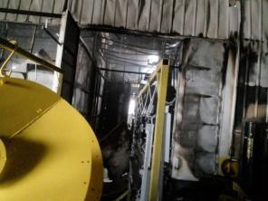 BOMBEIROS: Incêndio em fábrica de Quinze de Novembro na tarde do sábado 