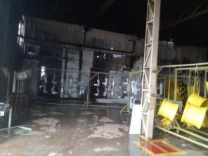 BOMBEIROS: Incêndio em fábrica de Quinze de Novembro na tarde do sábado 