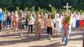 SEMANA DA PÁSCOA> Cruz Alta celebrou o Domingo de Ramos 